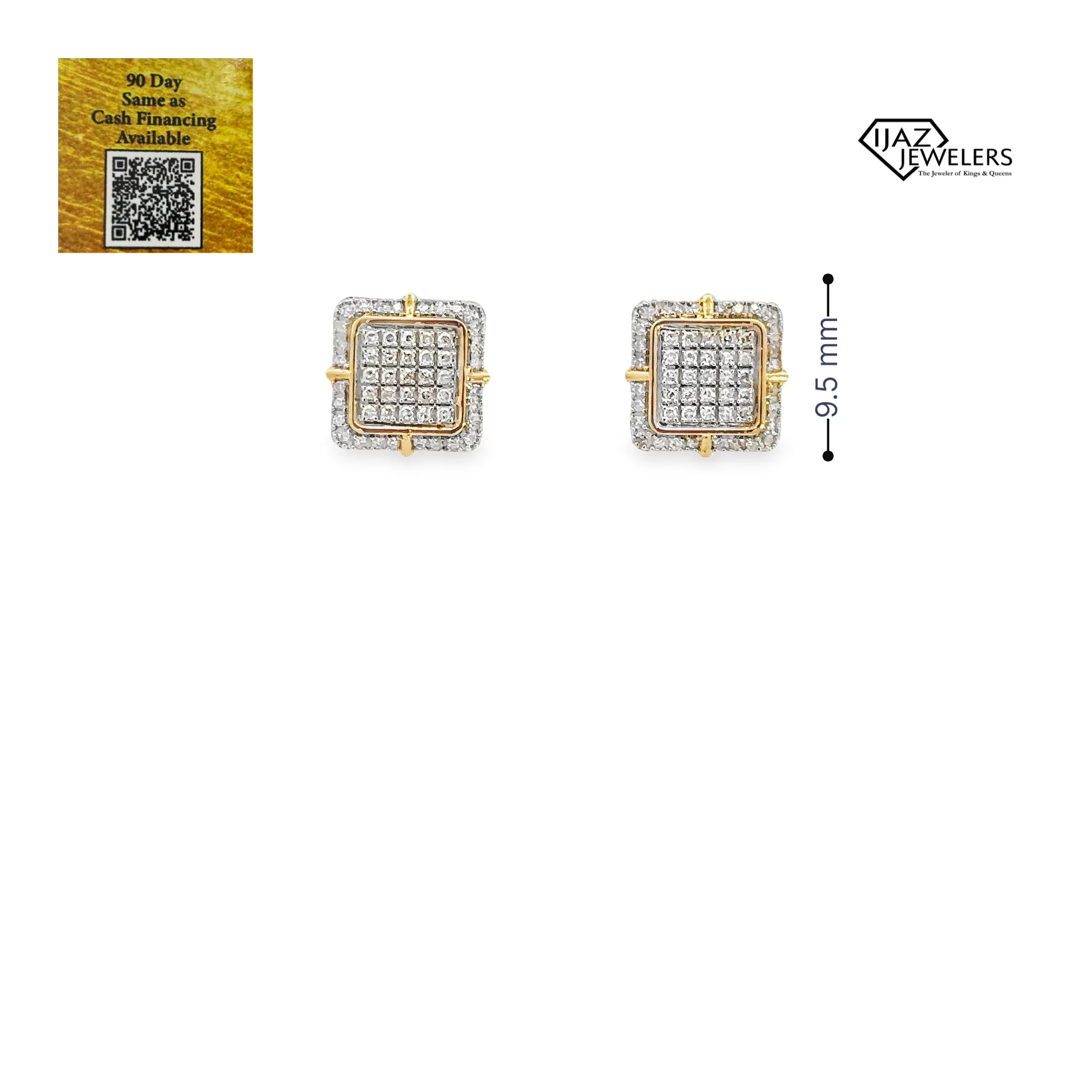 10K Gold 0.28 CTW Diamond Earrings