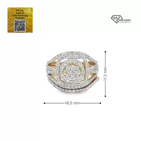 10K Gold 1.44 CTW Diamond Ladies Wedding Set