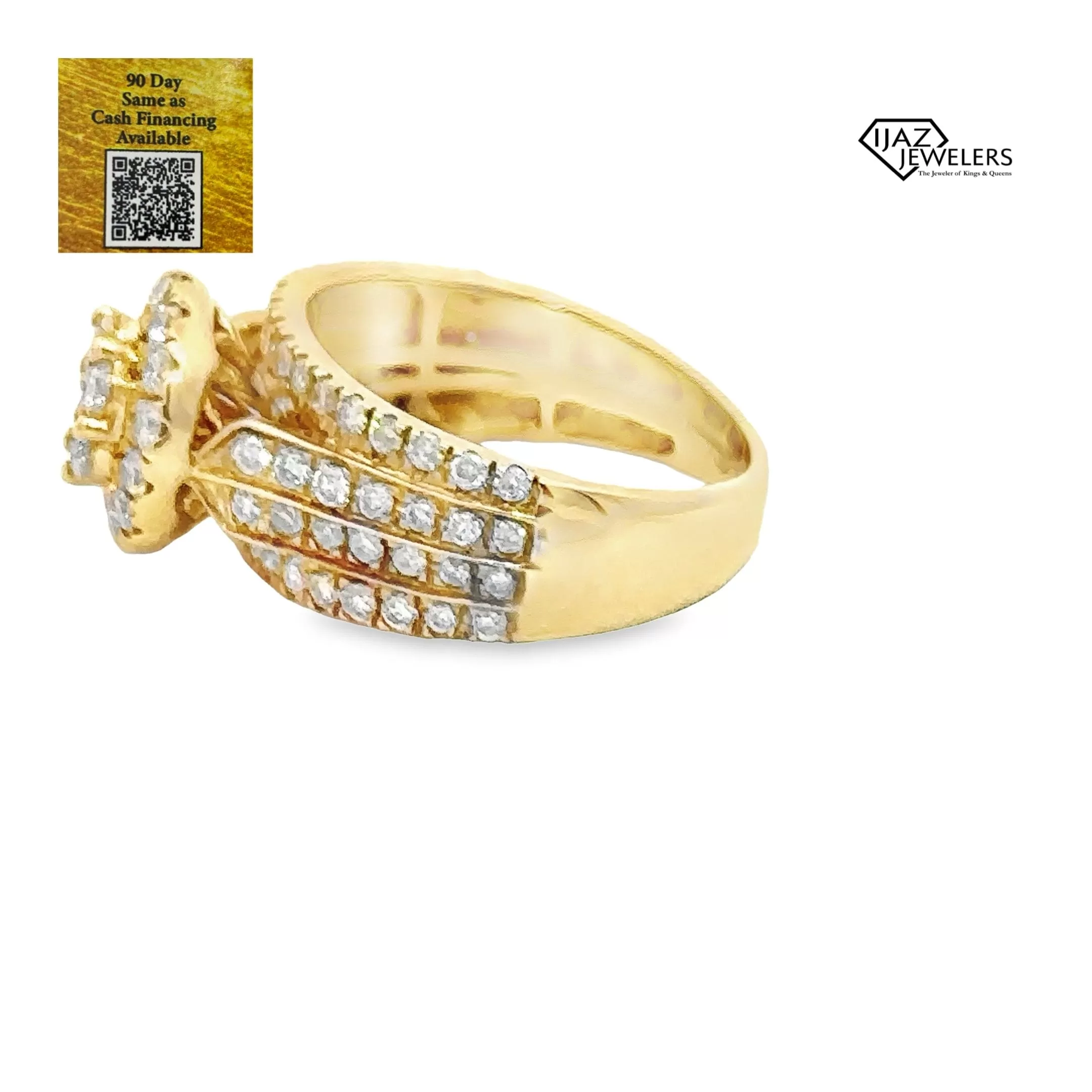 10K Gold 1.60 CTW Diamond Ring