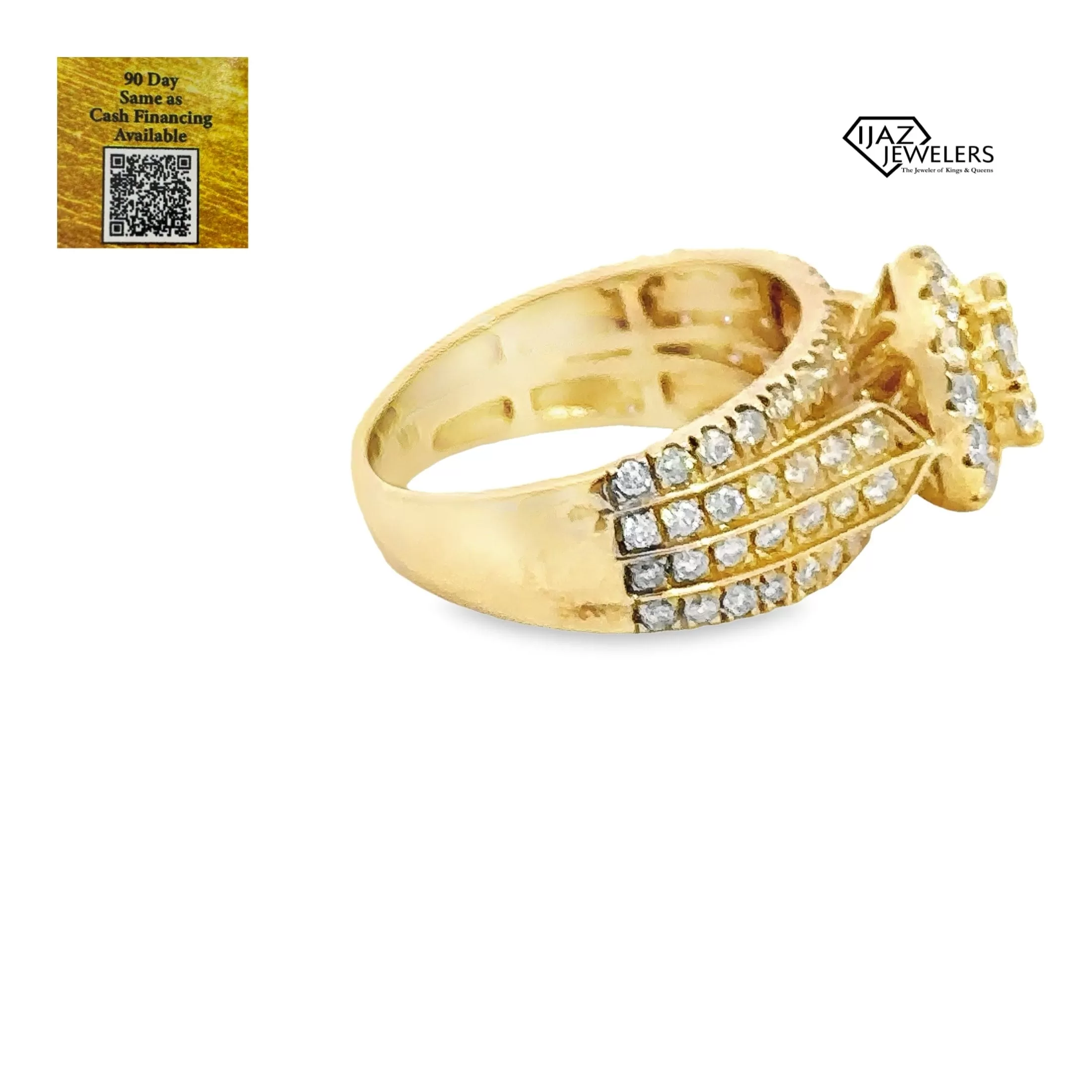 10K Gold 1.60 CTW Diamond Ring