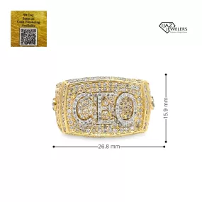 10K Gold 2.12 CTW Diamond CEO Ring