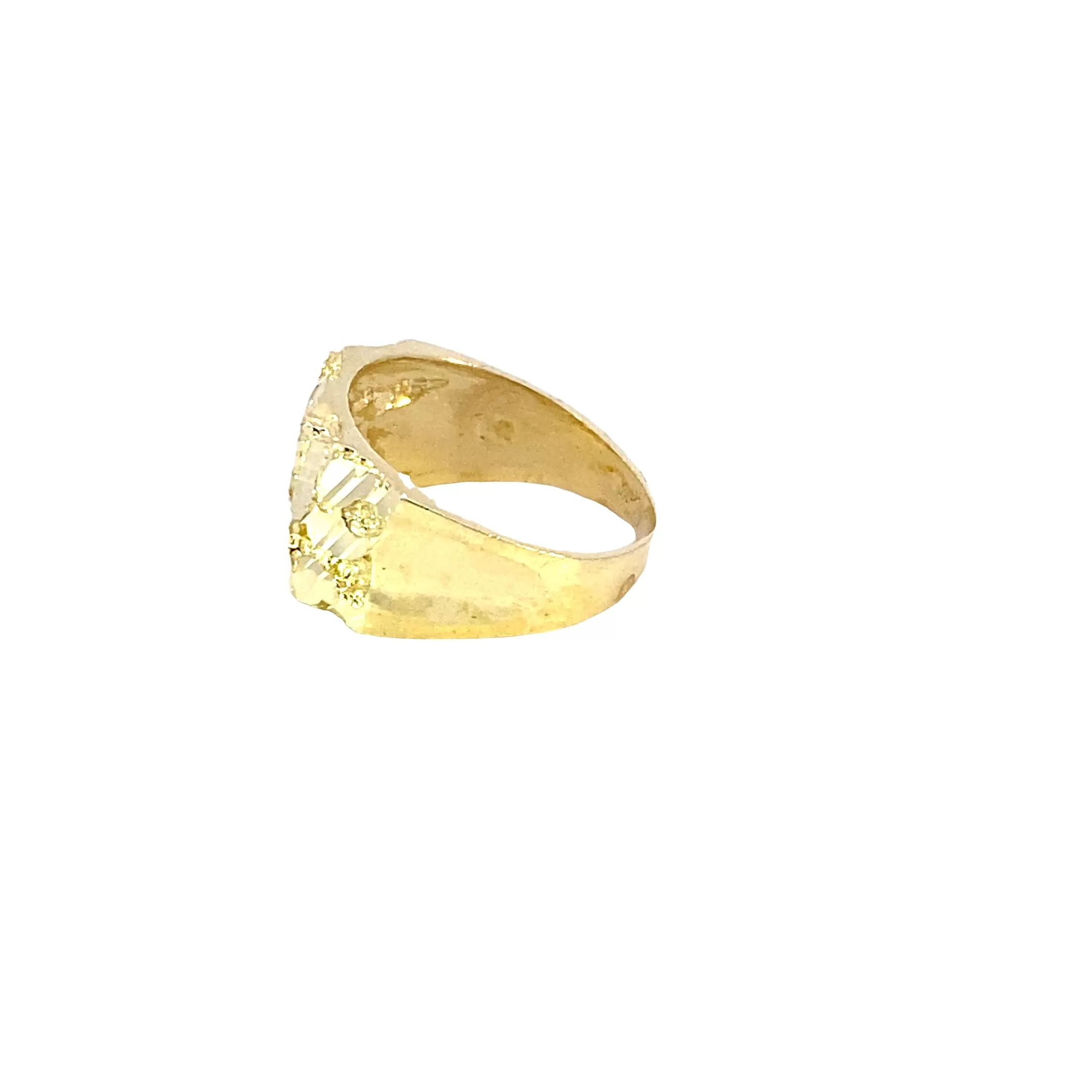 10K Gold Nugget Ring 5.8 Grams