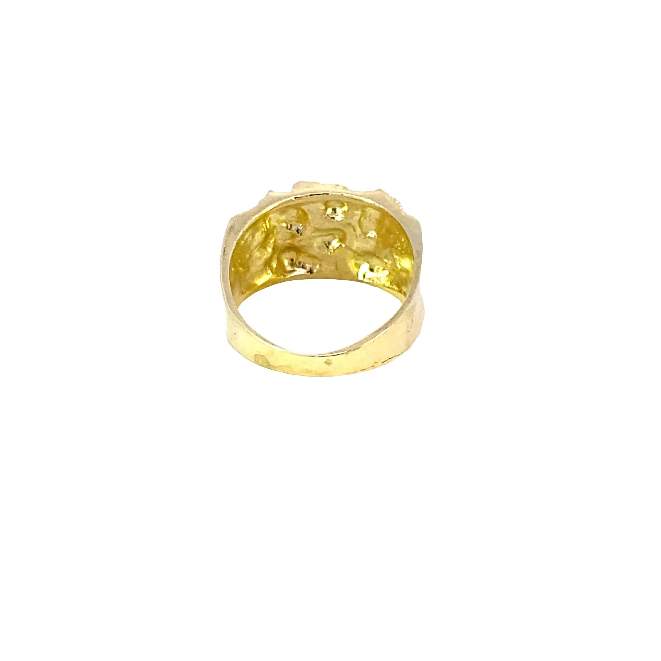 10K Gold Nugget Ring 5.8 Grams