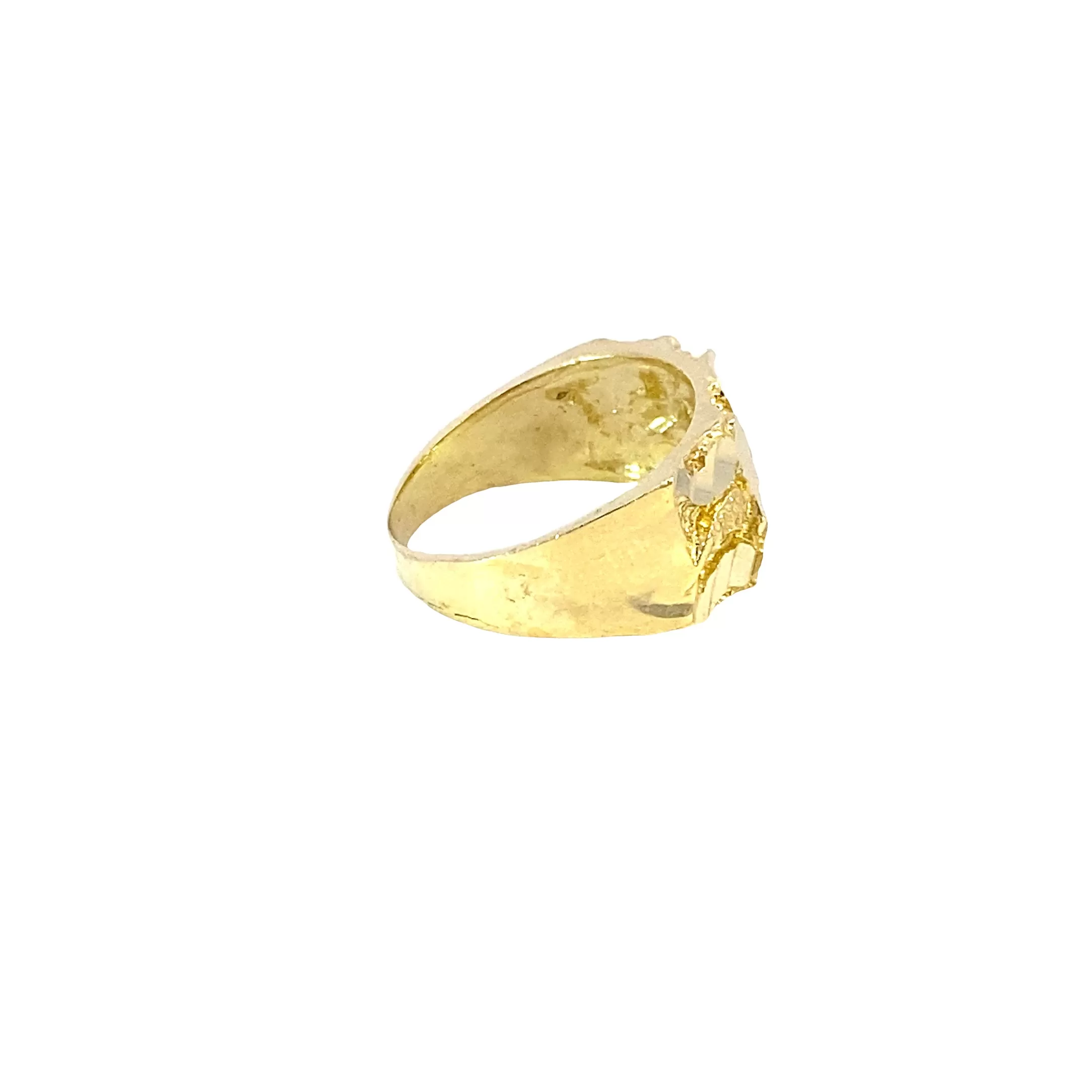 10K Gold Nugget Ring 5.8 Grams