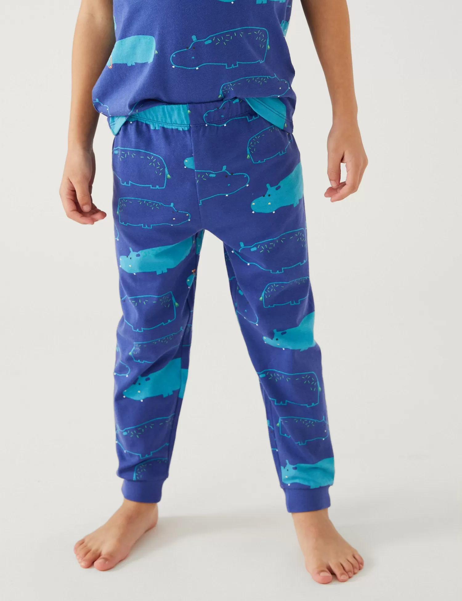 2pk Pure Cotton Animal Pyjama Sets