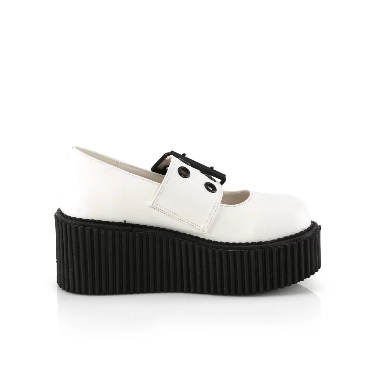 3 Inch Platform CREEPER-230 White Pu