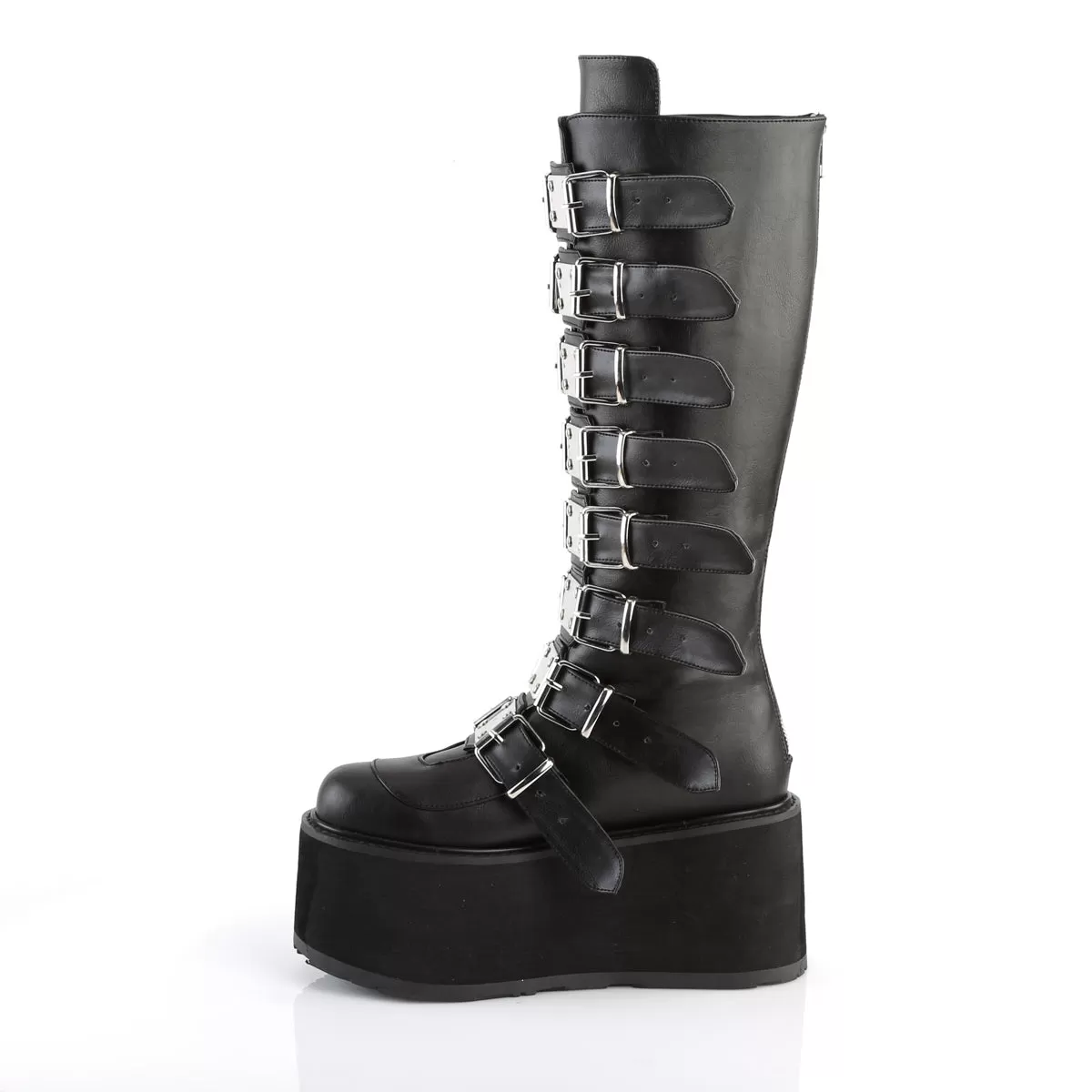 3 Inch Platform DAMNED-318 Black