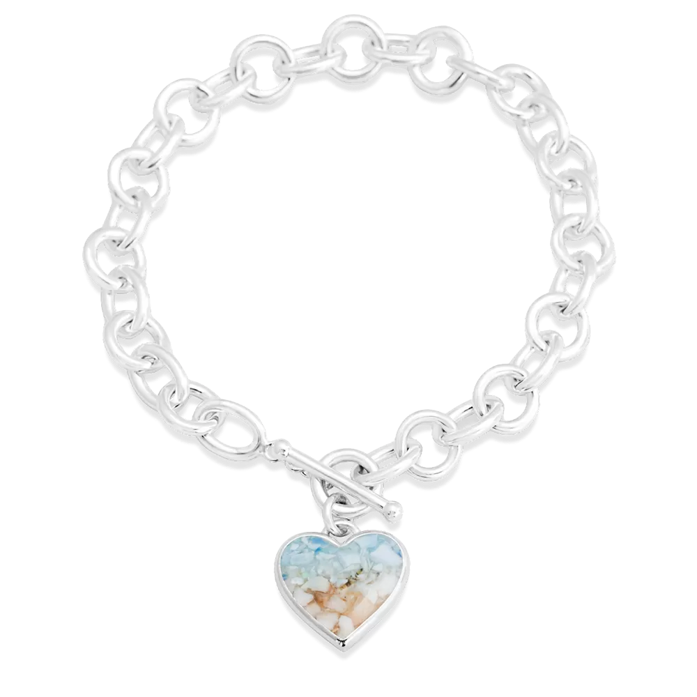 4ocean x Dune Heart Toggle Bracelet