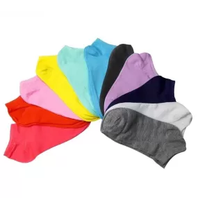 5pair Warm Comfortable Cotton Blends Women's Low Ankle Socks