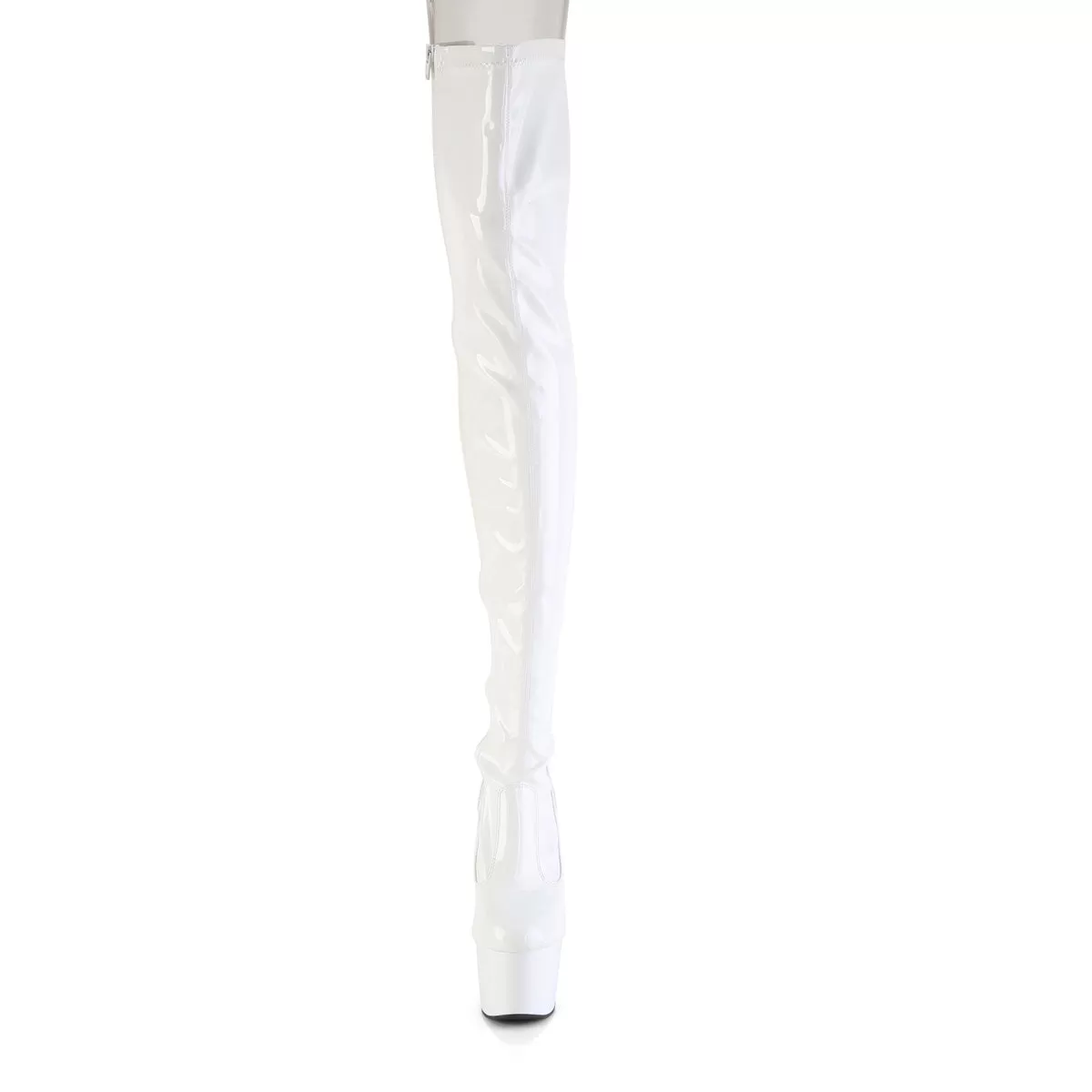 7 Inch Heel ADORE-3850 White Patent