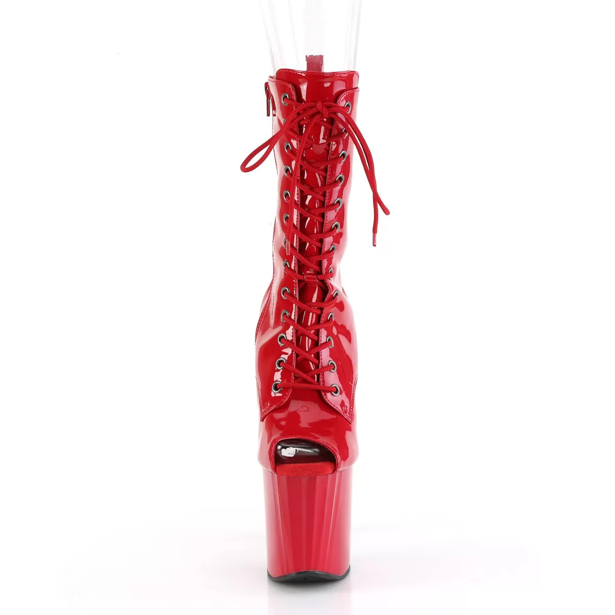 8 Inch Heel ENCHANT-1041 Red Patent