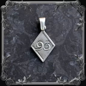 93 Charm Necklace (Double-sided)