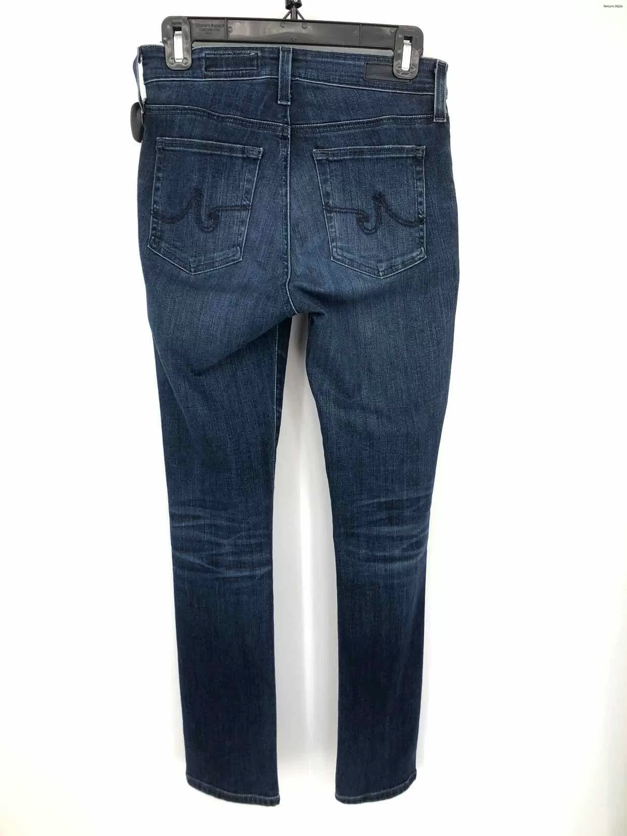 ADRIANO GOLDSCHMIED Blue High Rise Straight Leg Size 26 (S) Jeans