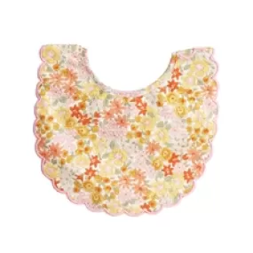 Alimrose - Scallop Edge Bib - Sweet Marigold