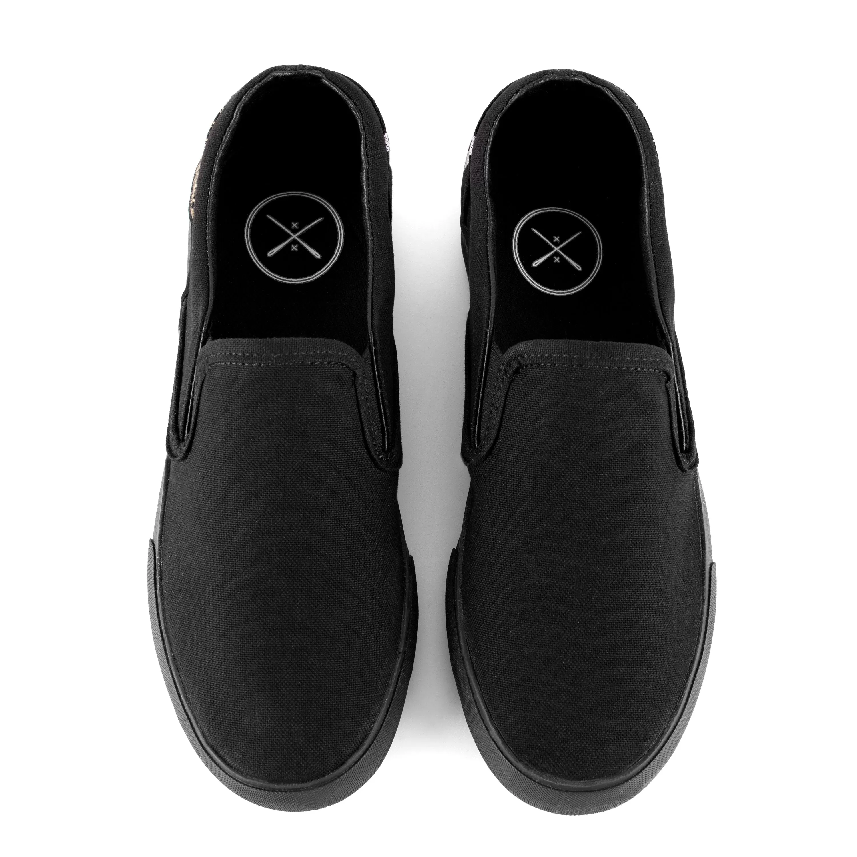 All Black Slip On (SHOE ART CONTEST)