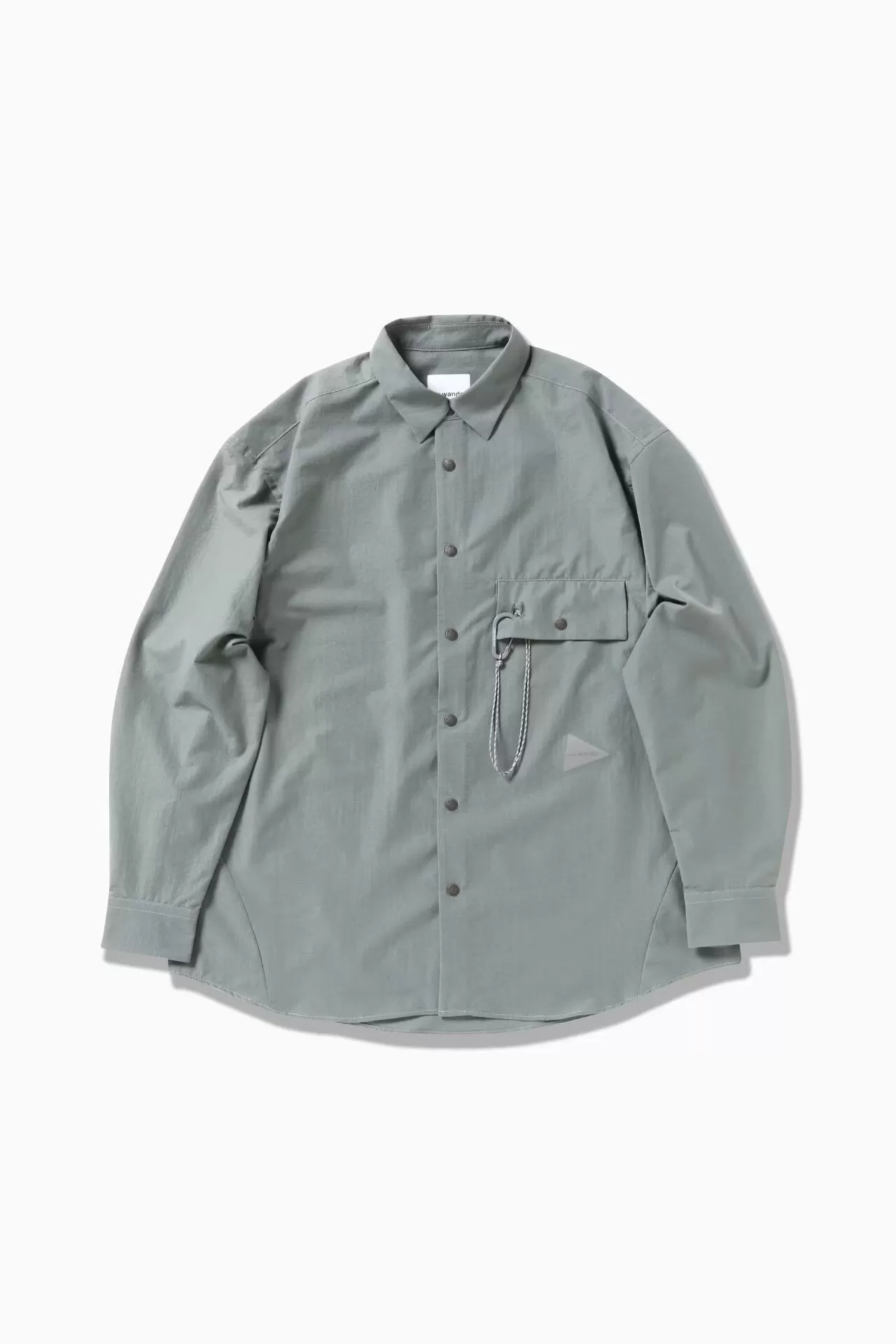 and wander Breathable Shirt - Blue Grey