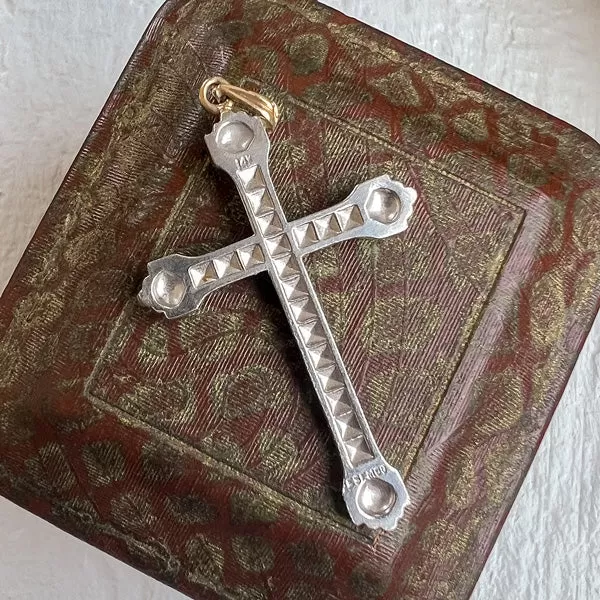 Antique Tri Gold Cross