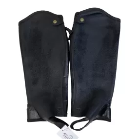 Ariat Concord Half Chaps in Black - XL (Reg/Wide)