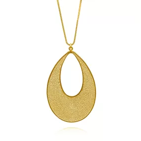 AUDRINA GOLD PENDANT NECKLACE FILIGREE