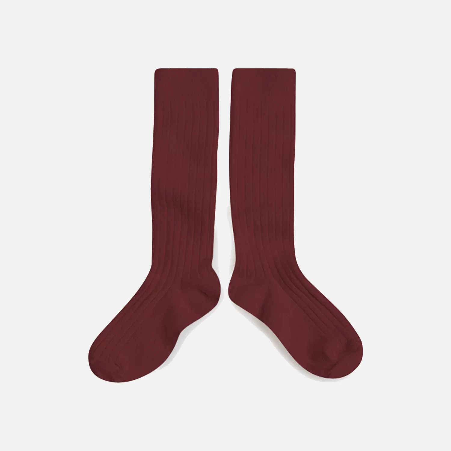 Babies & Kids Cotton Knee Socks - Chestnut