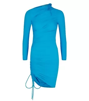 Balenciaga Ruched Stretch Jersey Dress. Size 34FR