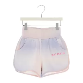 BALMAIN KIDS Logo Print Shorts