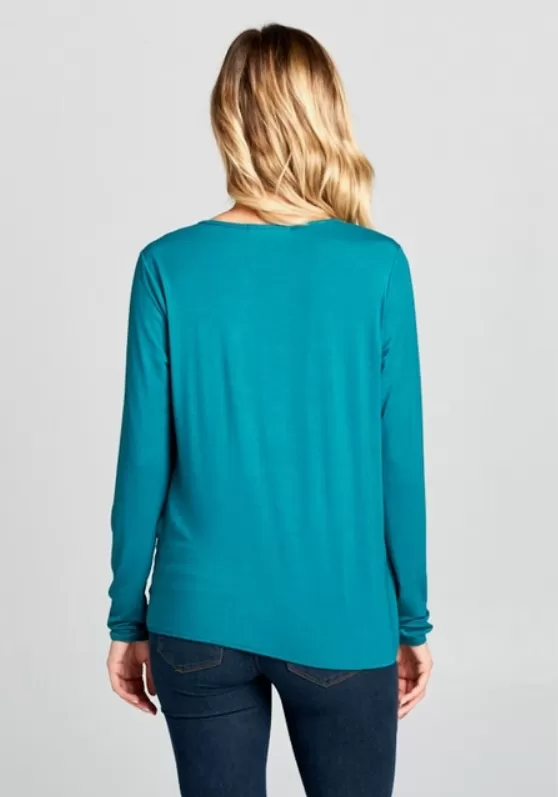 Bamboo Top Wrap Top