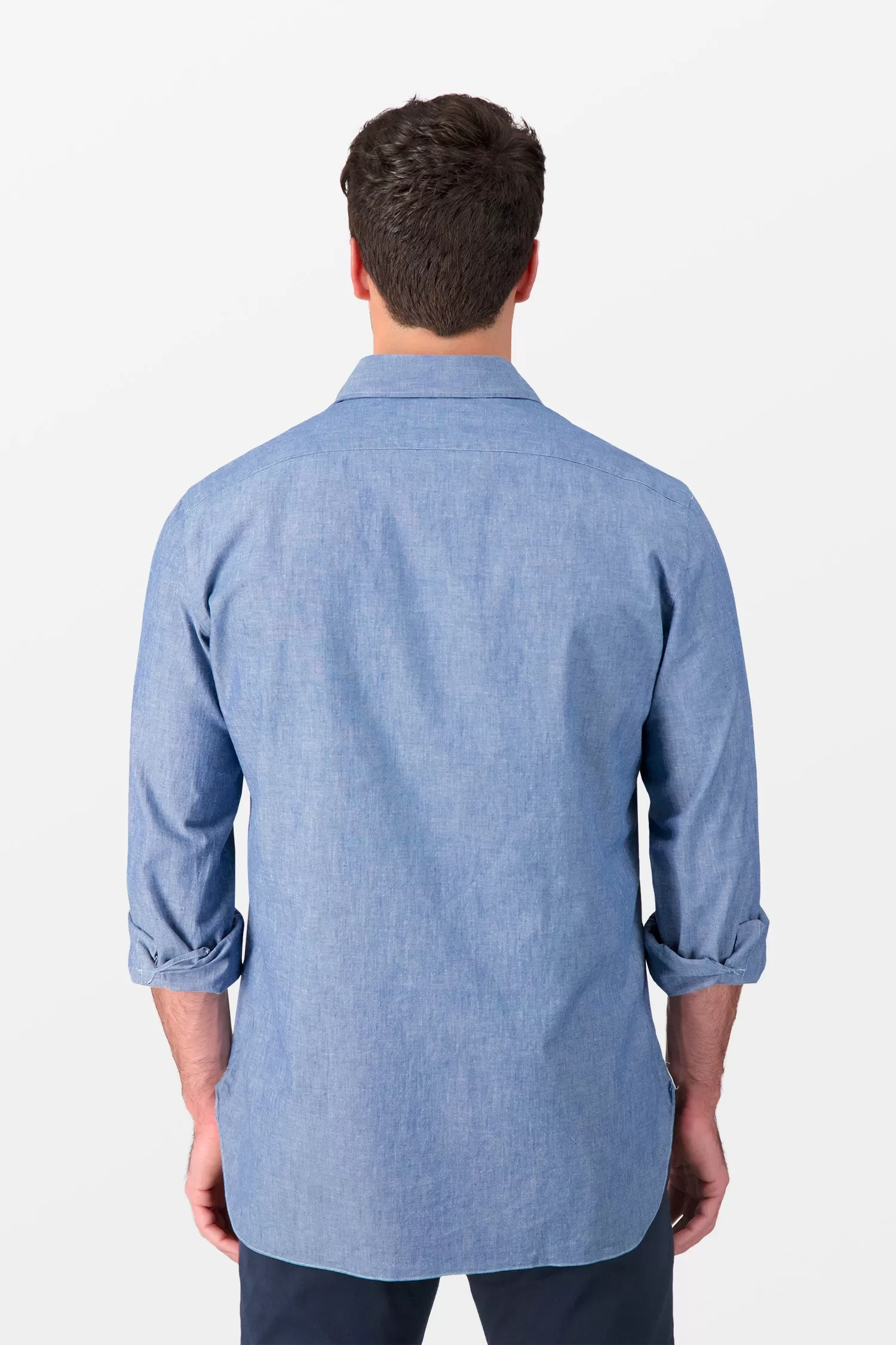 Barba Napoli Blue Classic Shirt