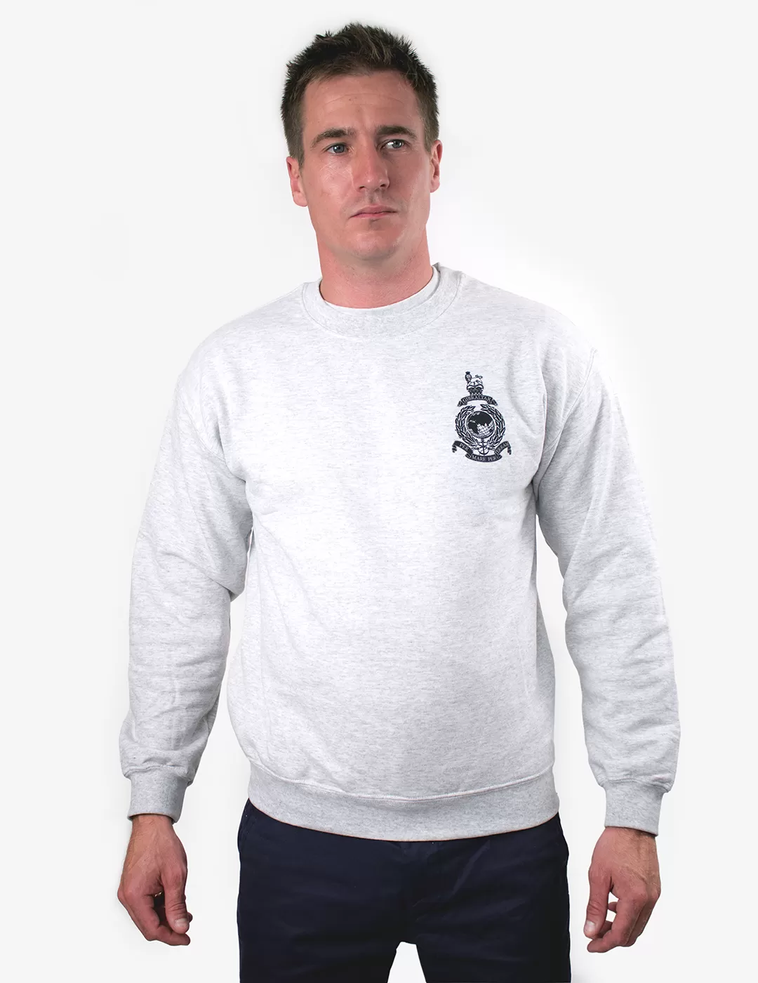 Basic Royal Marines Sweatshirt - Grey