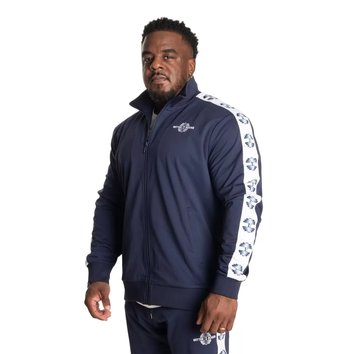 Better Bodies Bronx Track Jacket - Navy V2