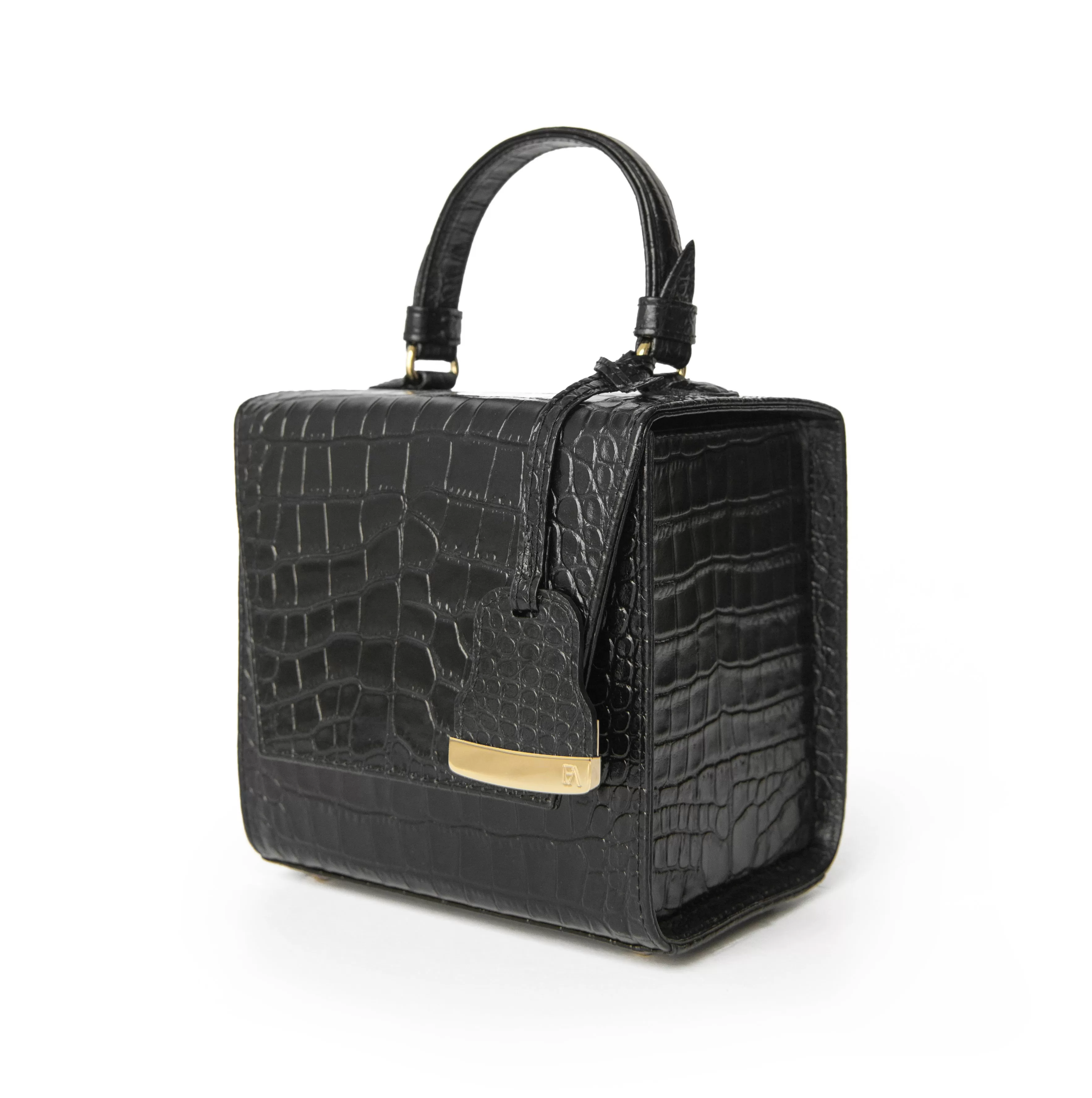 Black Charlotte box bag