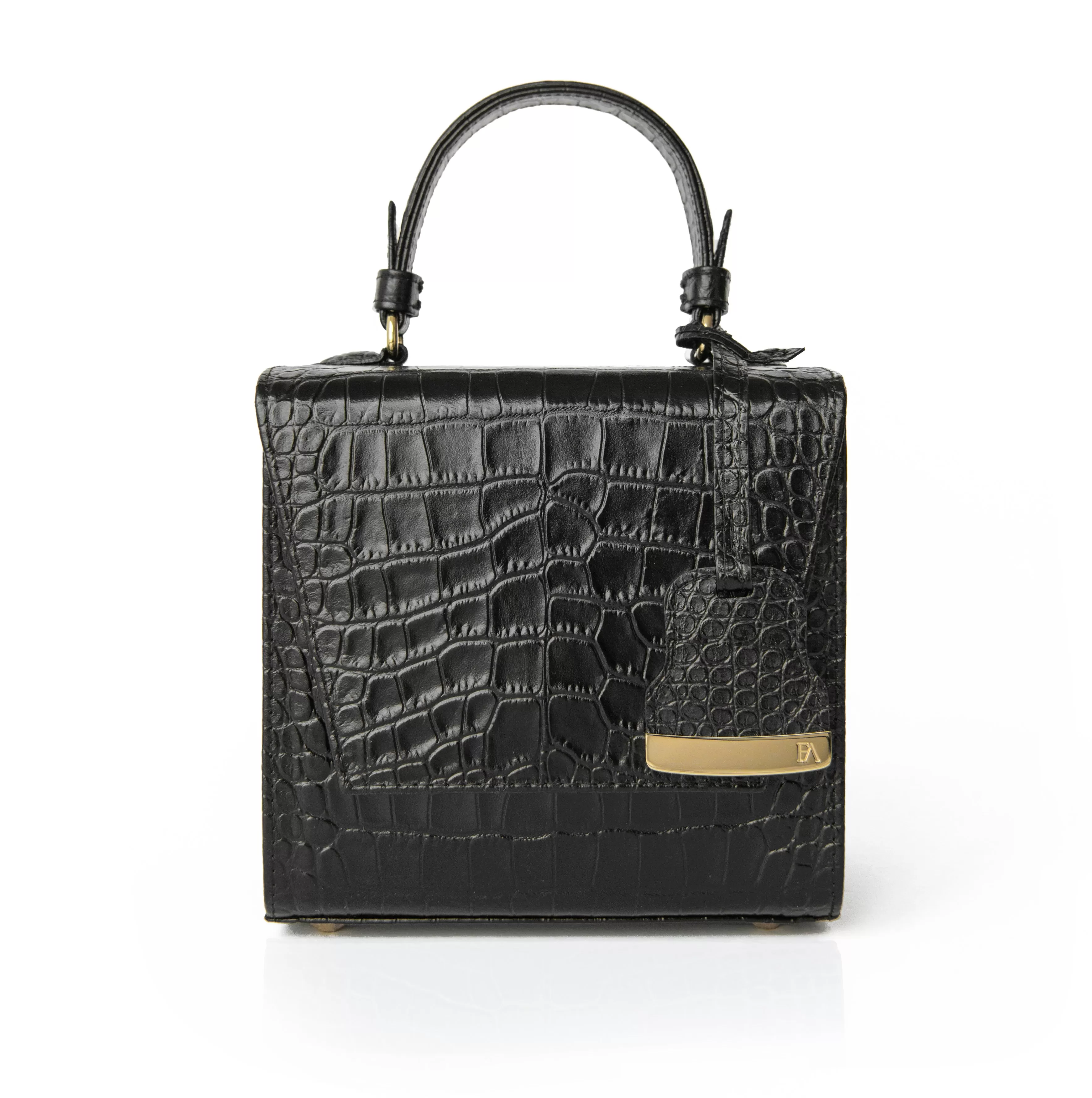 Black Charlotte box bag