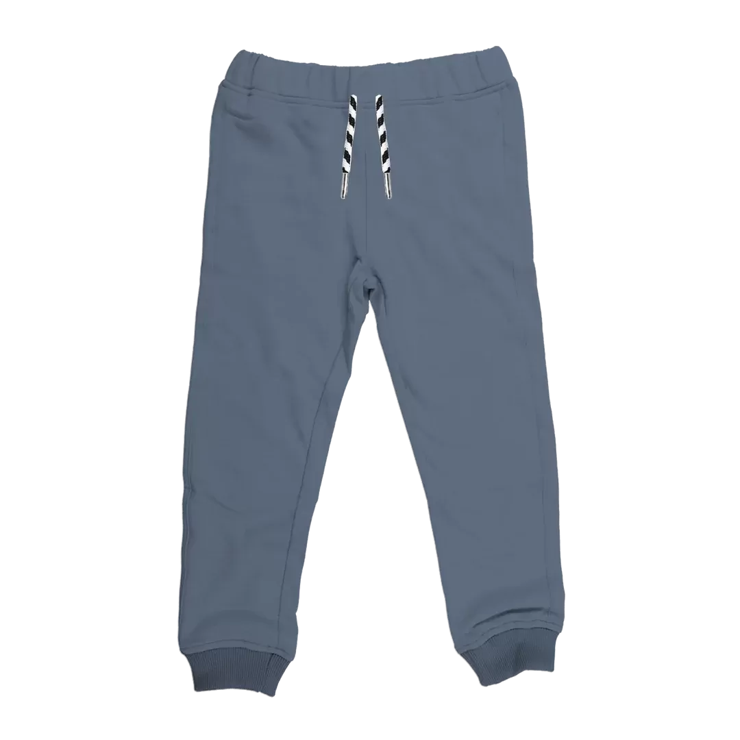 Blue Drawstring Joggers