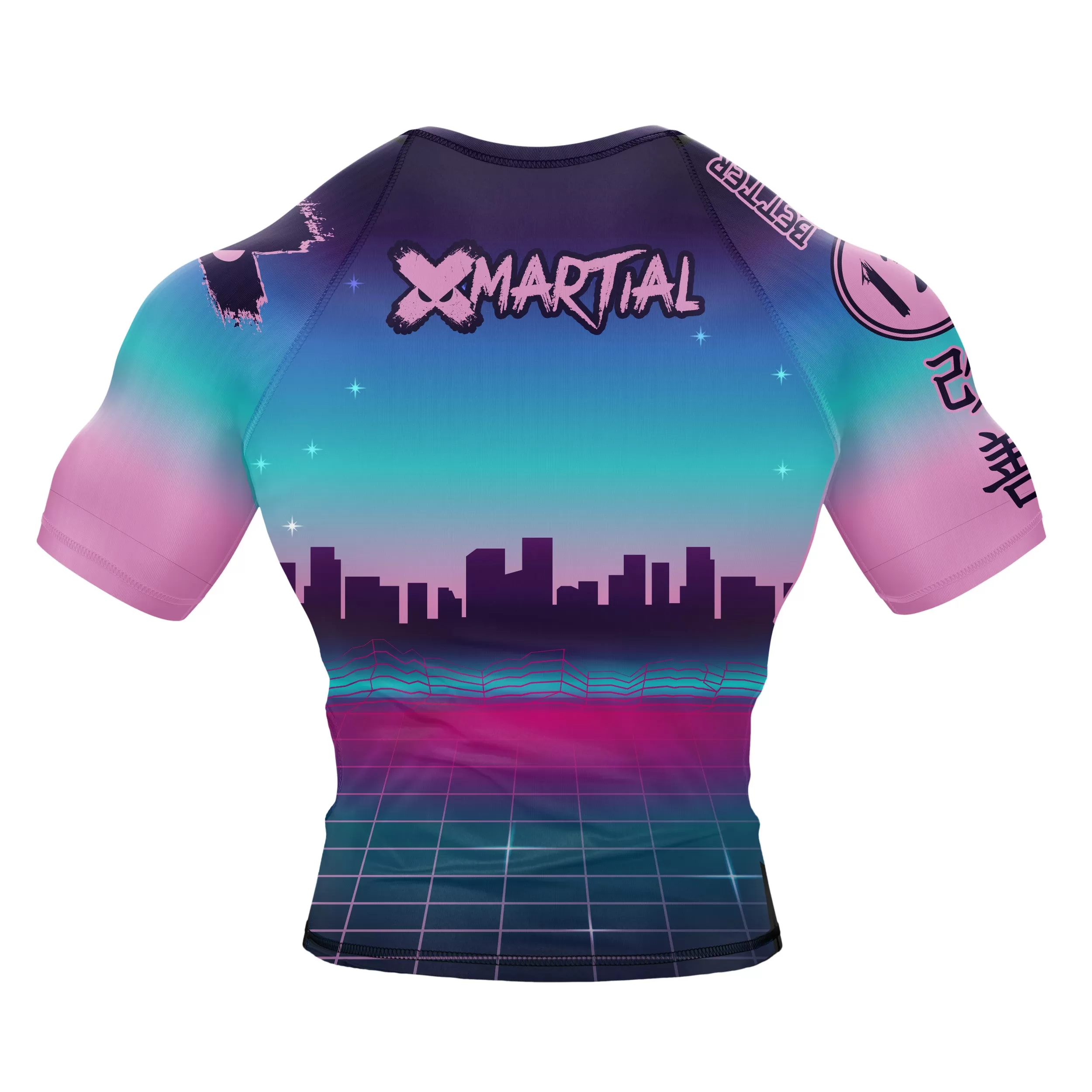 Blue Goat Shed BJJ Rash Guard