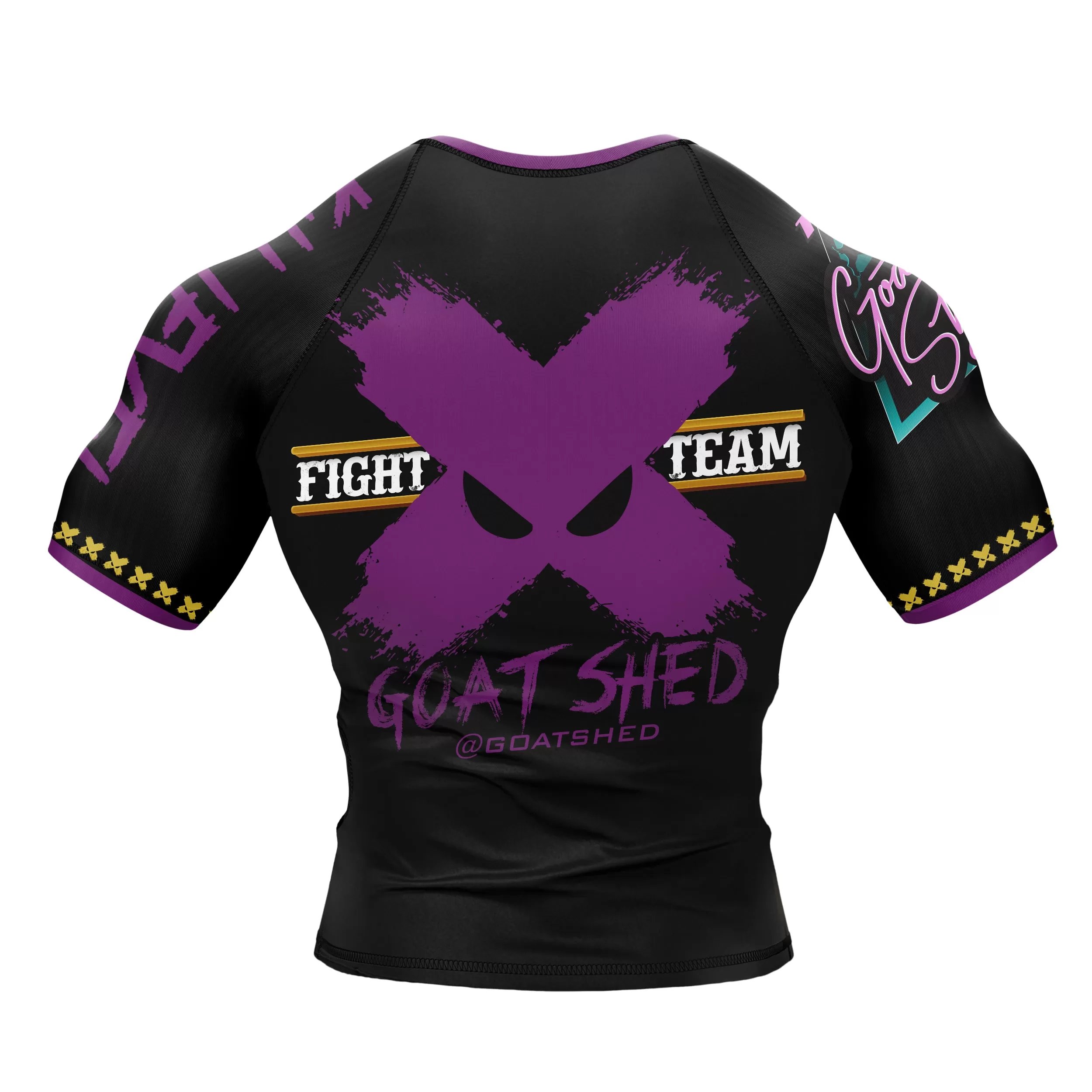 Blue Goat Shed BJJ Rash Guard