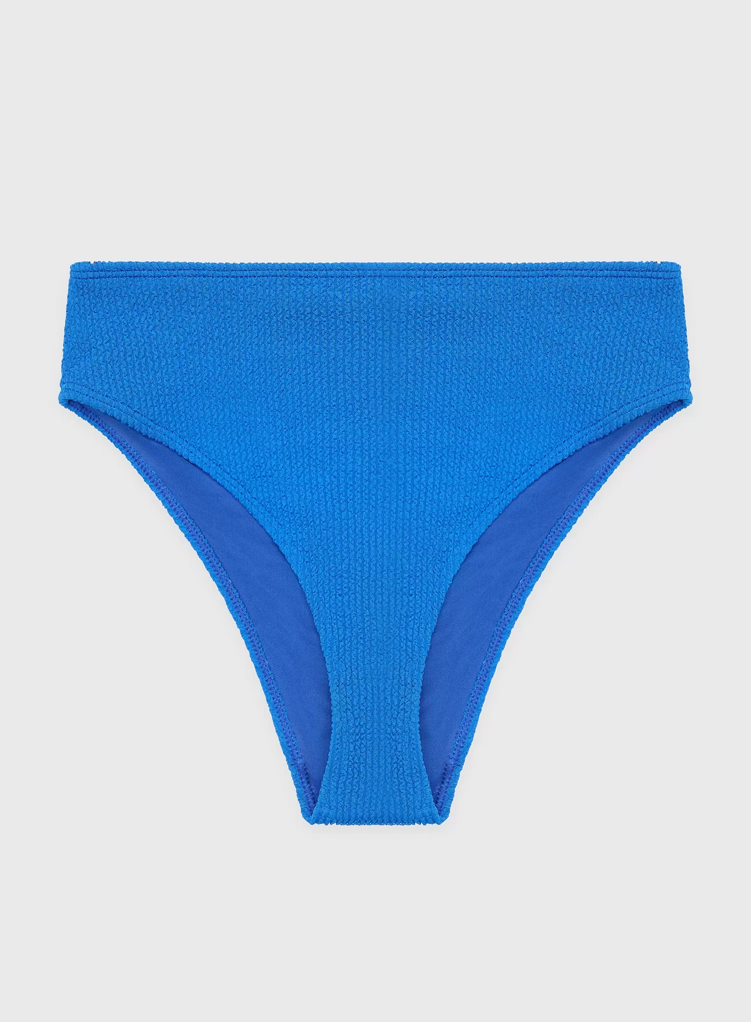 Blue High Waisted Bikini Bottom – Kylah