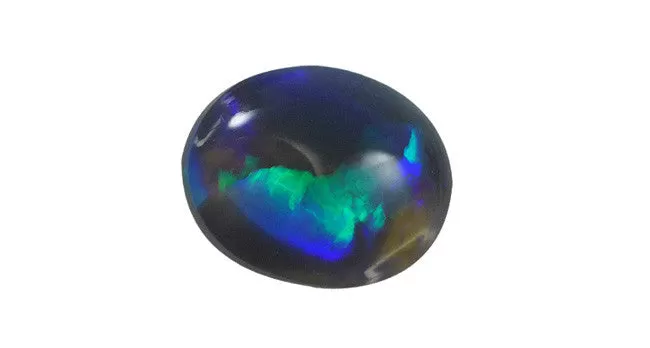 Blue Opal, Oval 1.74ct Lightning Ridge