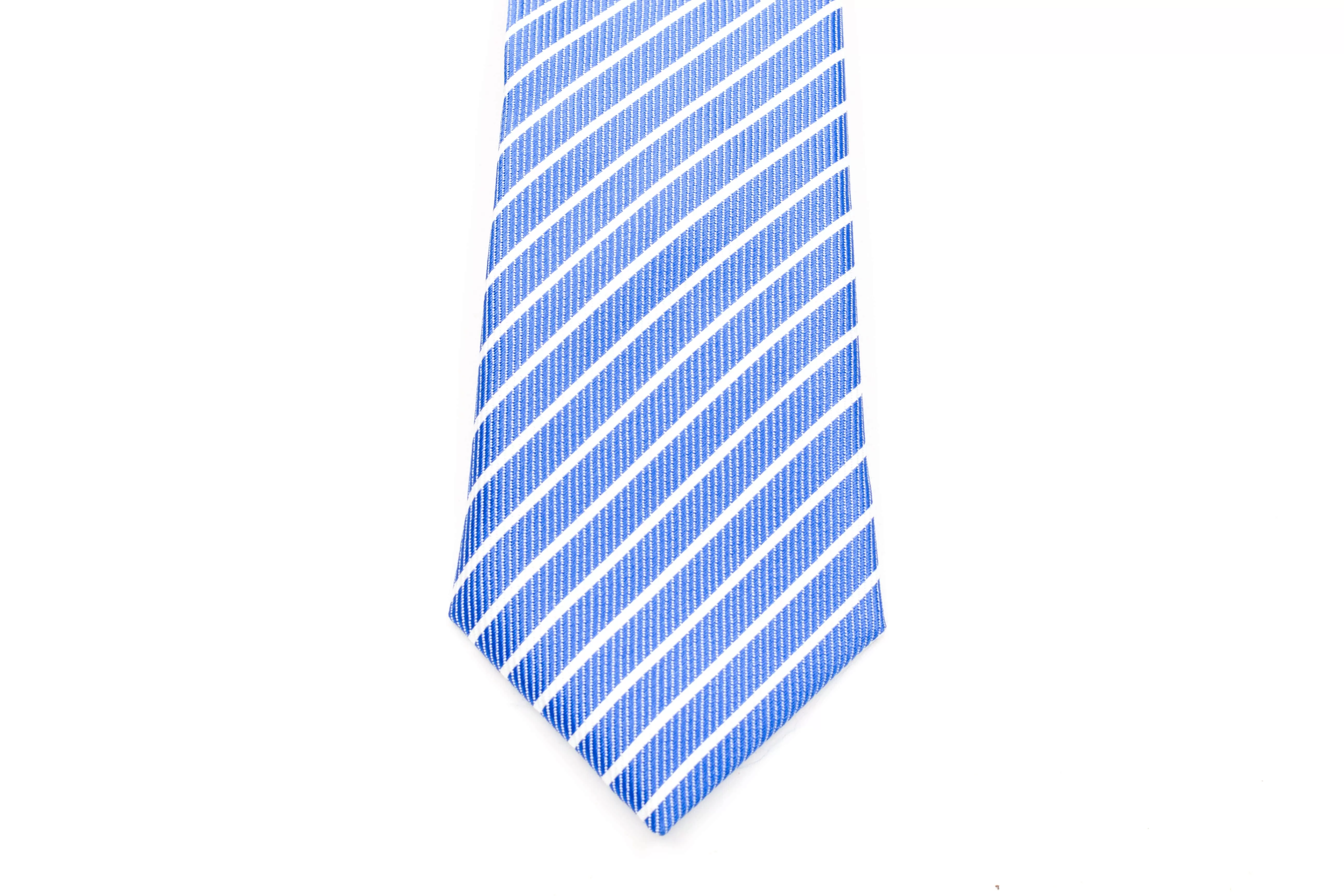 Boys Ties - Sky Blue Stripes