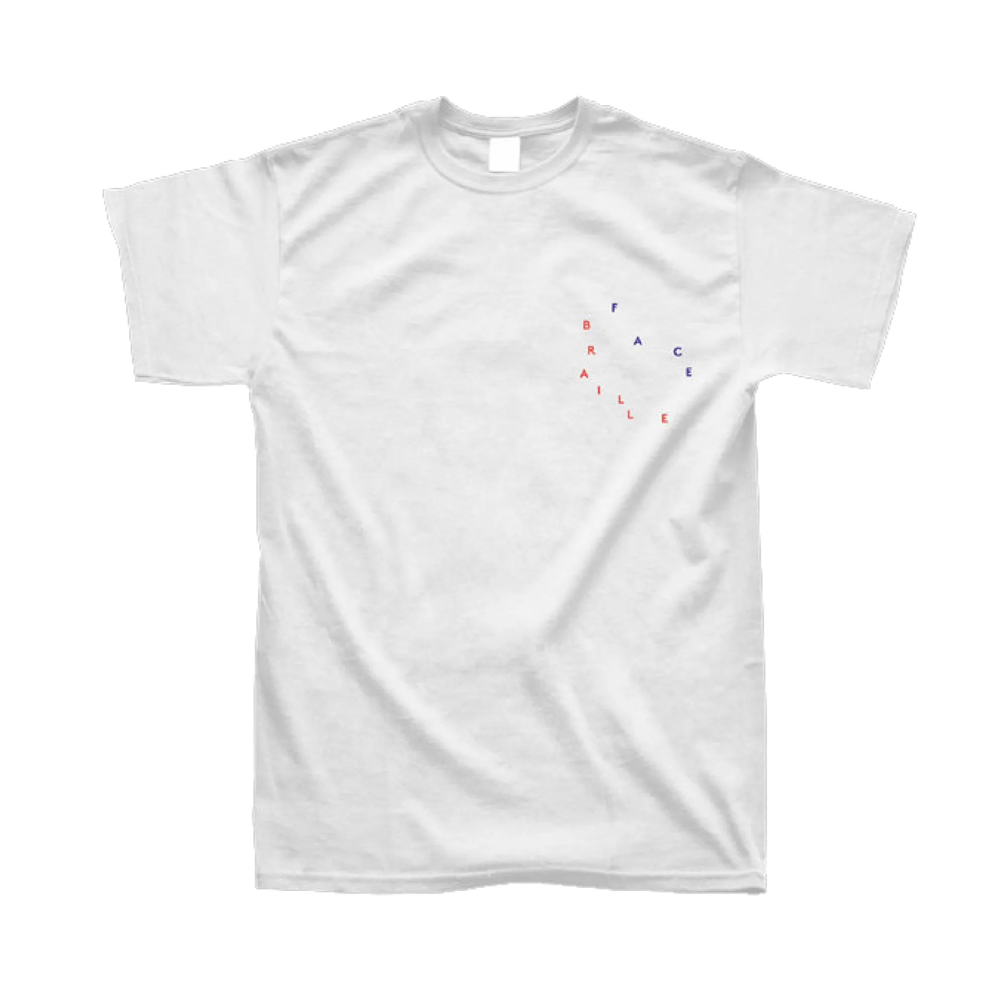 Braille Face / Kōya Tee / White