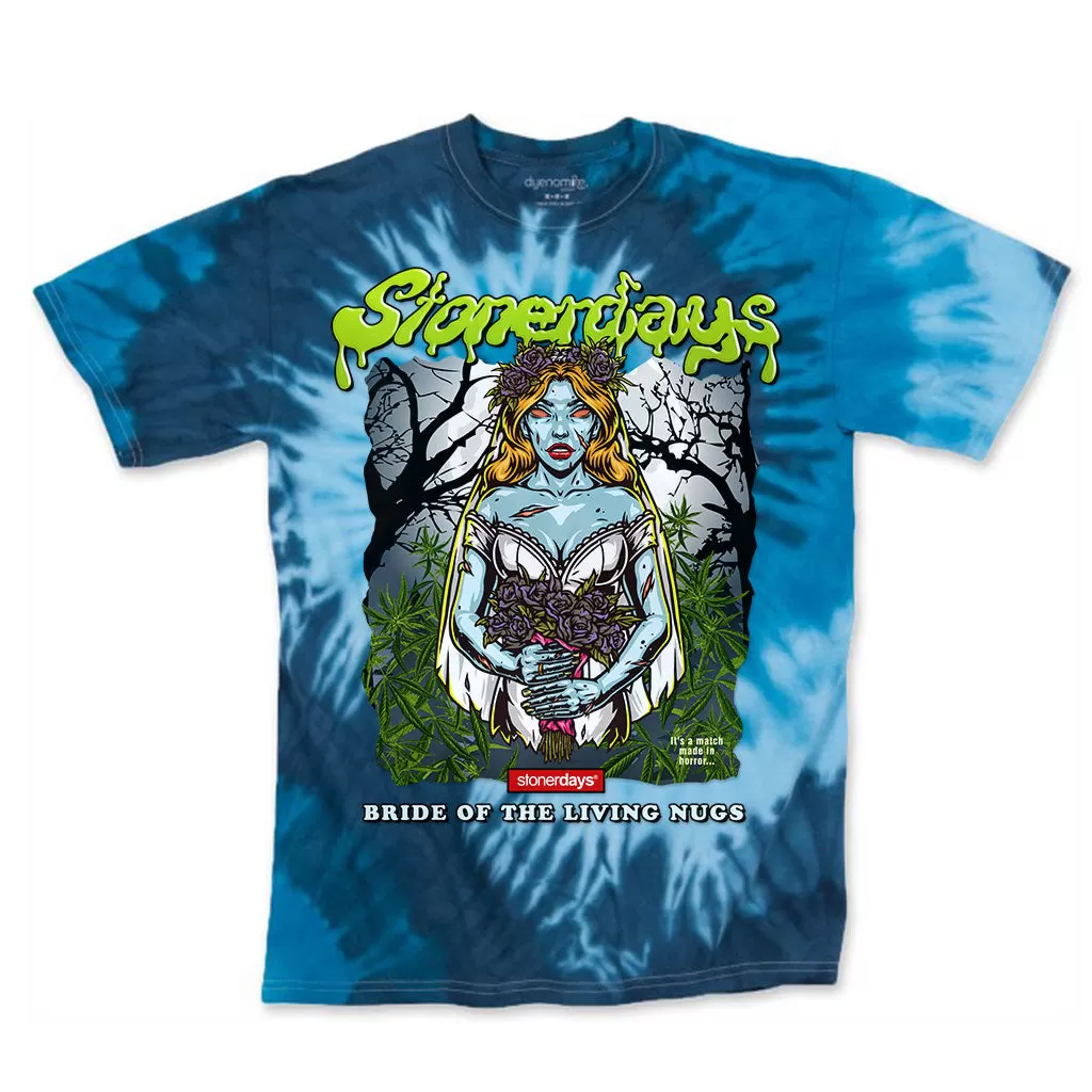 Bride of the Living Nugs Blue Tie dye