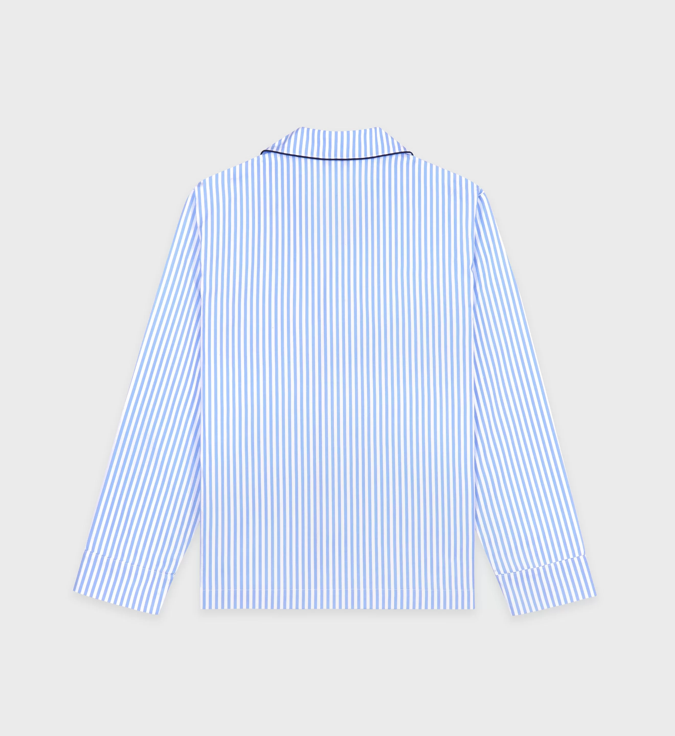 Buoy Pyjama Shirt - Blue Striped