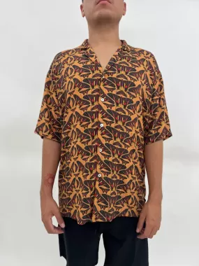 Camisa Hawaiana - Mariposas Tan