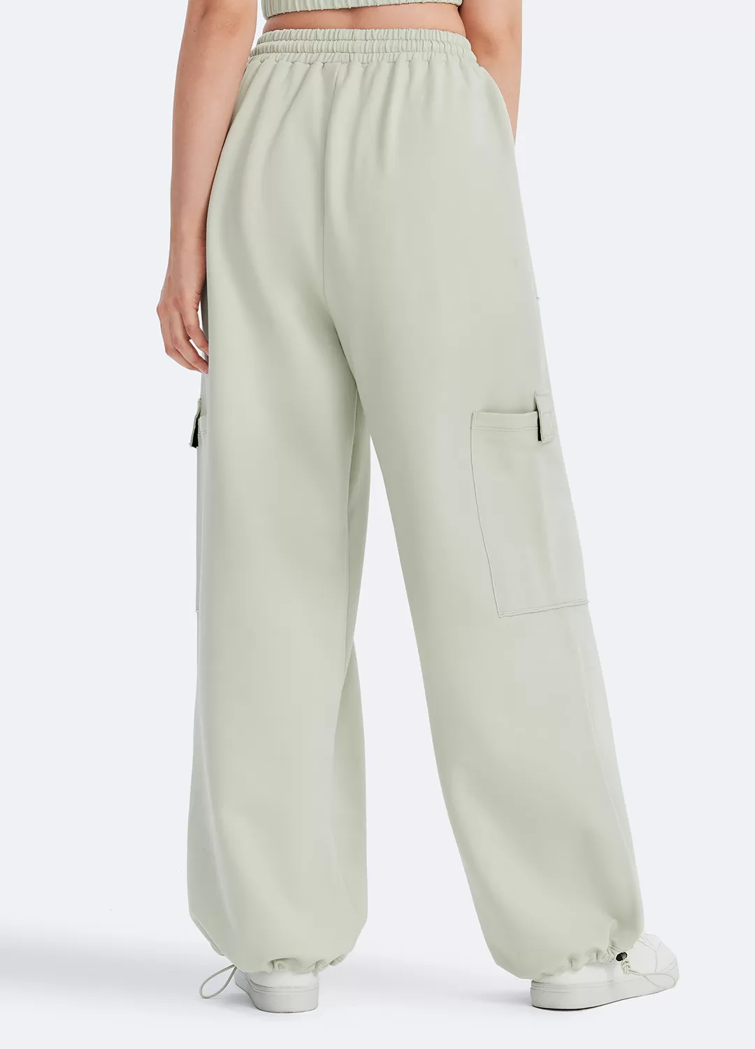 Casual Drawstring Waist Sweatpants