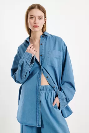 Chambray Oversized Shirt