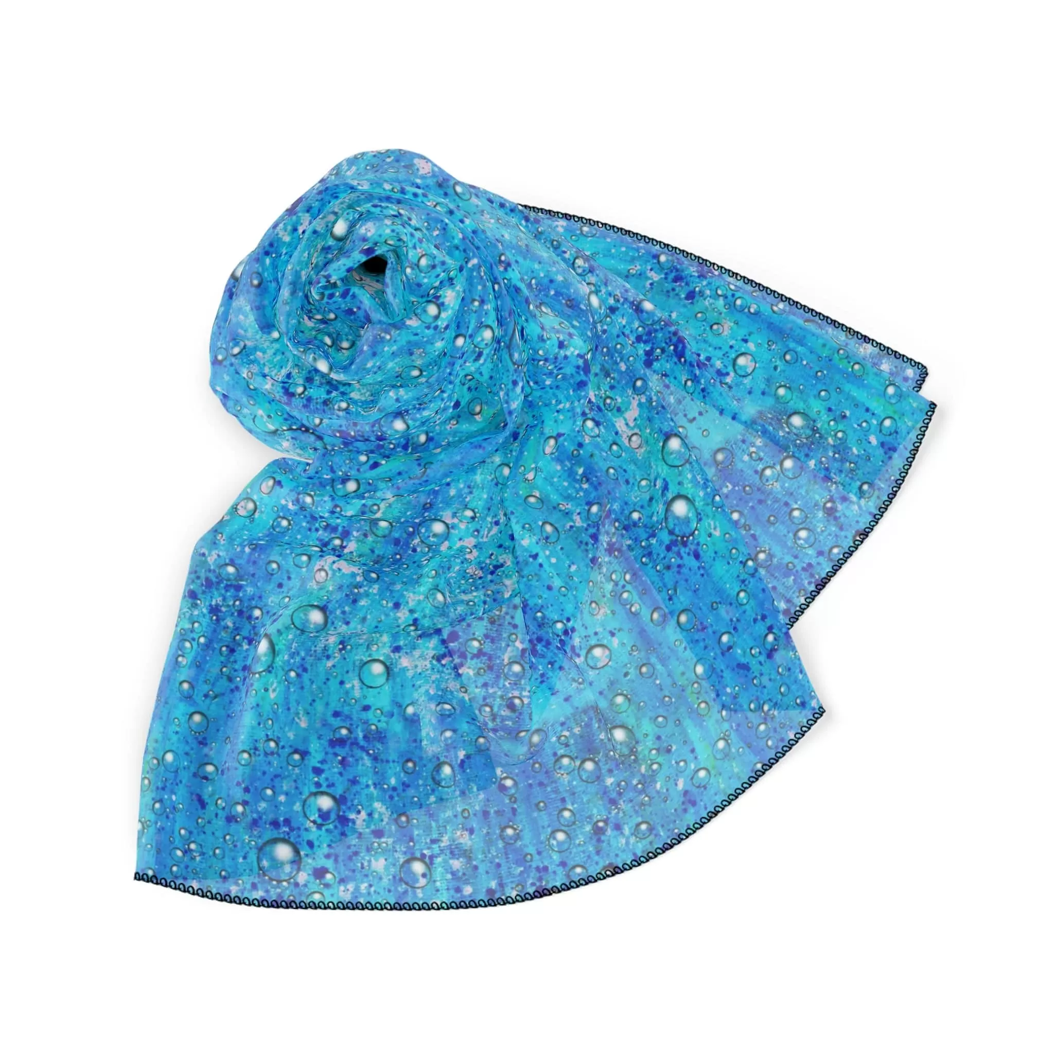 Chiffon Scarf - Healing Rain Print