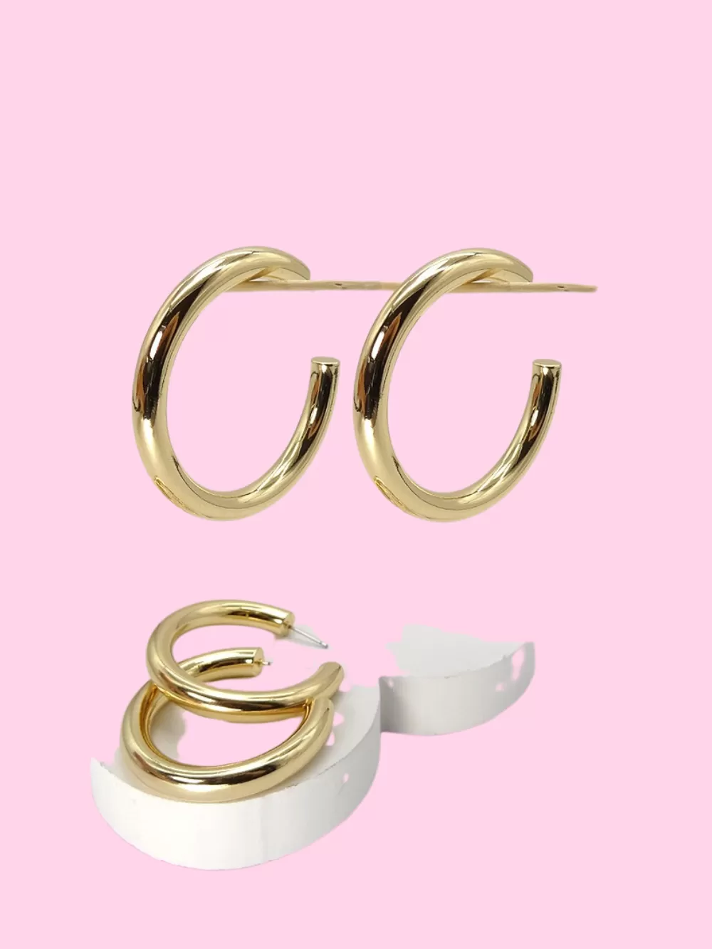 Chunky Hoop Earring