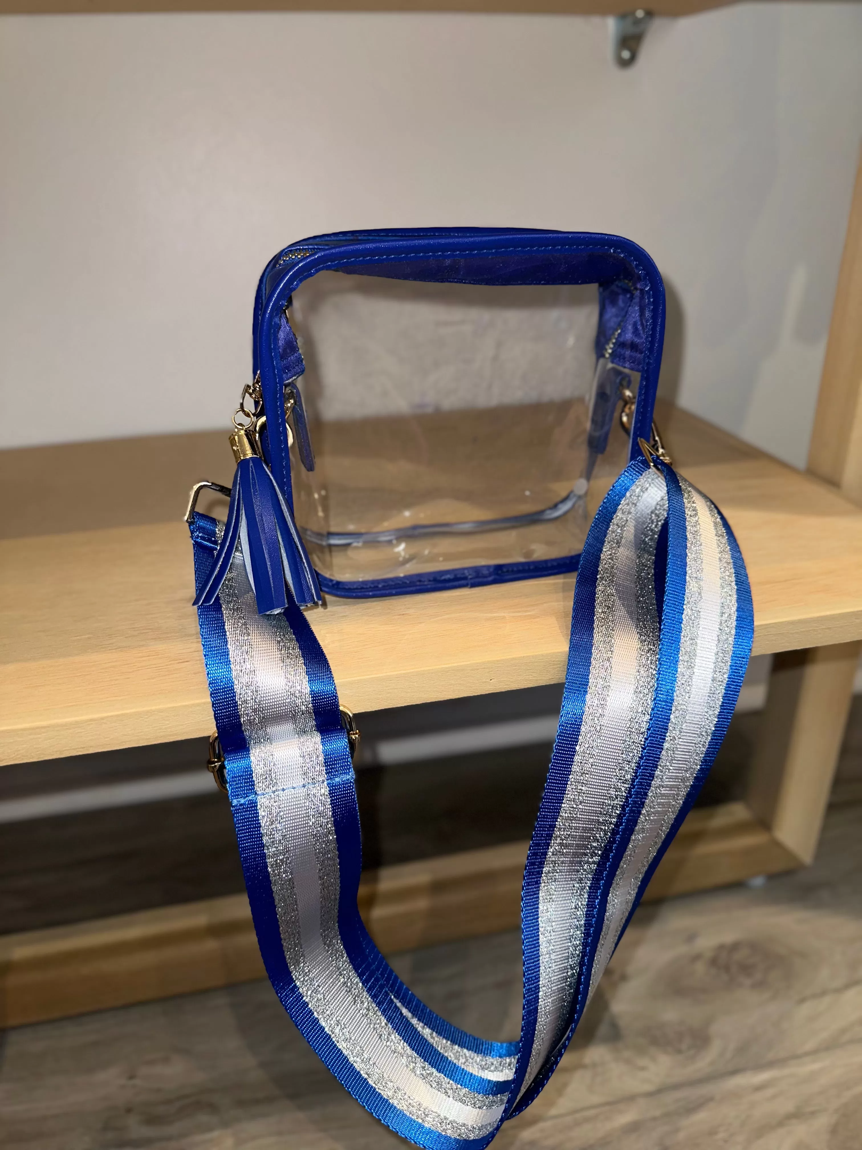 Clear Square Crossbody Bag