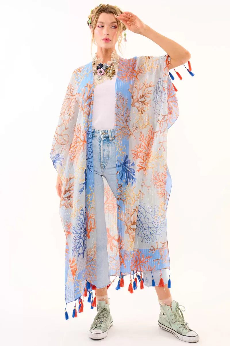 Coral Fields Kimono