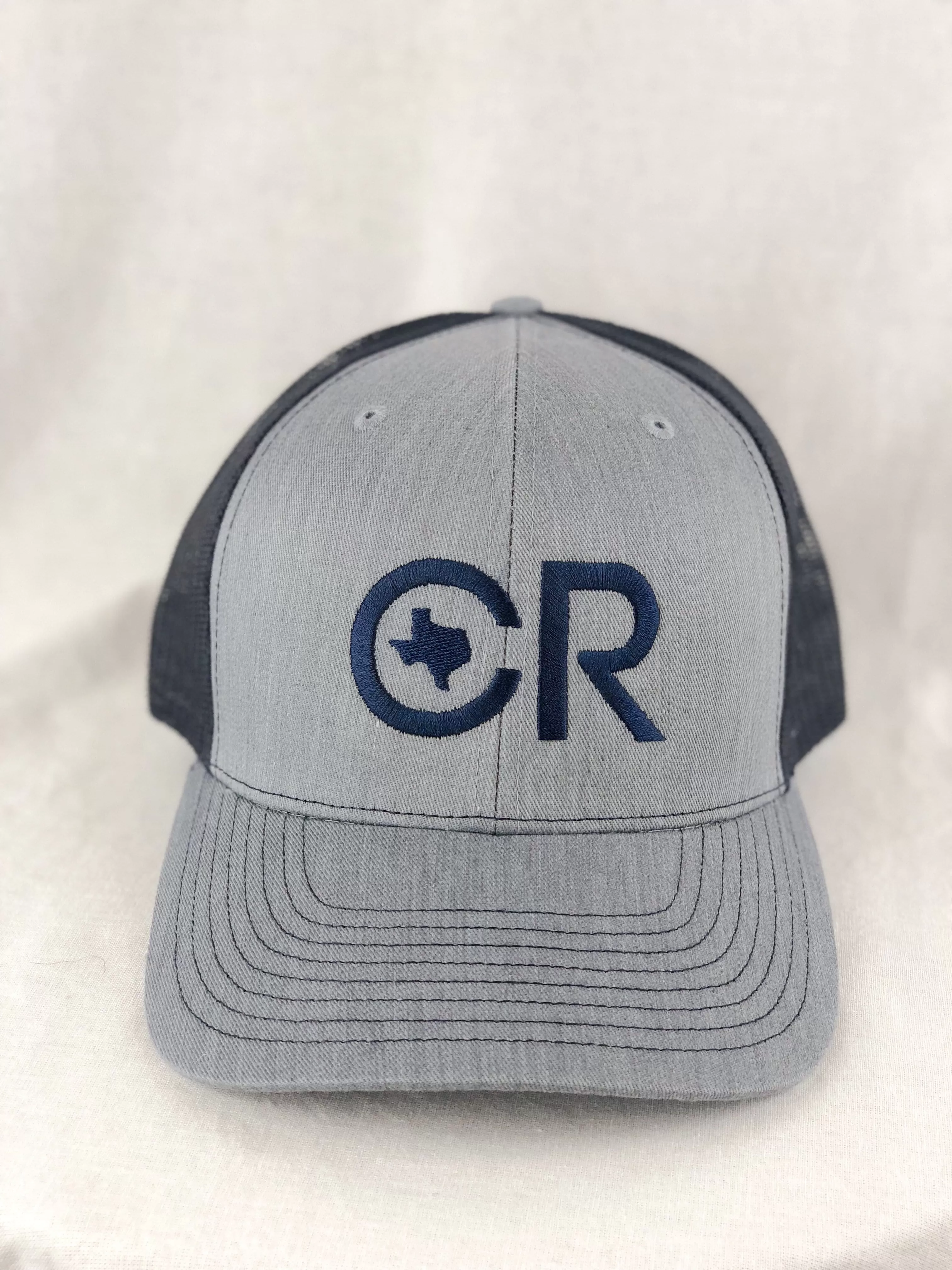 CR Gray and Navy Mesh Hat