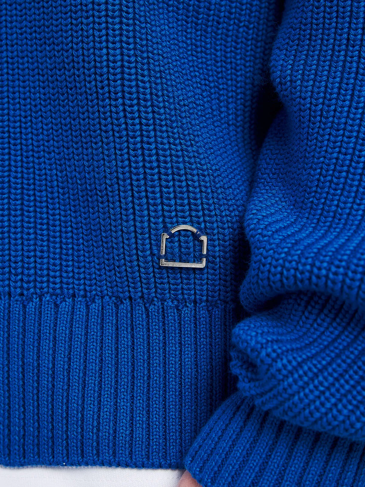 CREATIVE DEPT KNIT SWEATER - BLUE